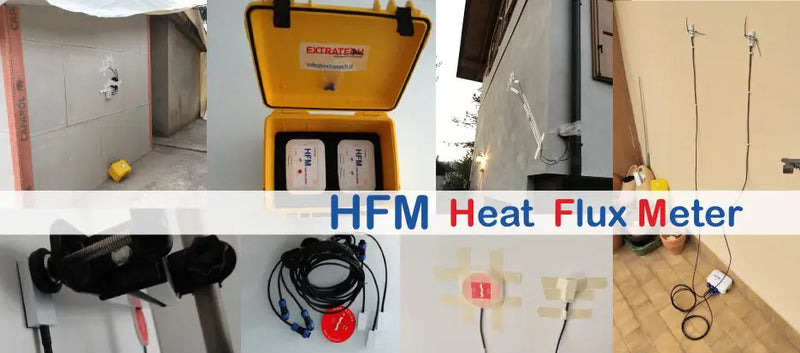 TERMOFLUSSIMETRO EXTRATECH - HFM HEAT FLUX METER - F1T3