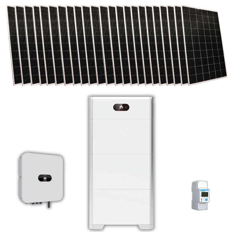 Impianto fotovoltaico da 10,23 kWp + Sistema di accumulo Huawei da 15 kWh - KIT COMPLETO