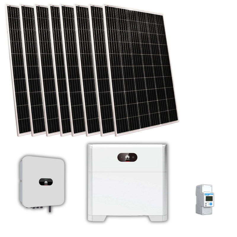 Impianto fotovoltaico da 3,56 kWp + Sistema di accumulo Huawei da 5 kWh - KIT COMPLETO